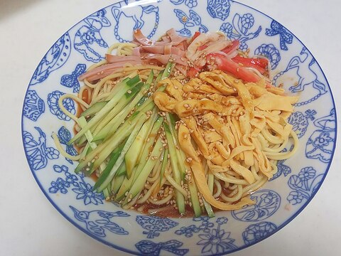 にんにく生姜入り!冷やし中華++